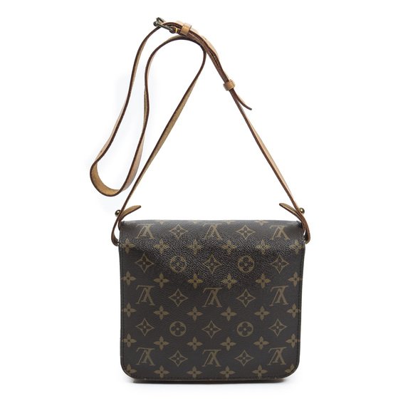 Louis Vuitton Cartouchiere MM  in Brown Monogram Canvas - Picture 5 of 7